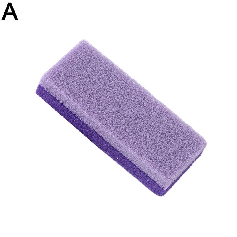 Foot cleaning PU pumice foam foot file to remove dead skin and scrub small squares